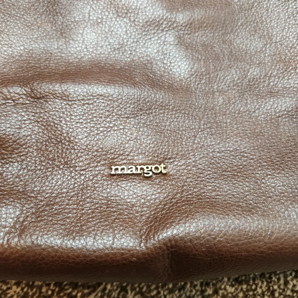 Margot Zoey Leather Backpack in Chocolate